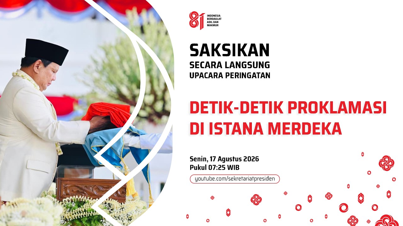 Sumber: YouTube Sekretariat Presiden