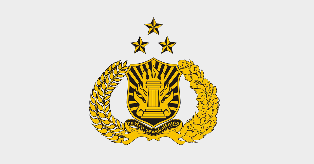 Logo Polisi Republik Indonesia.