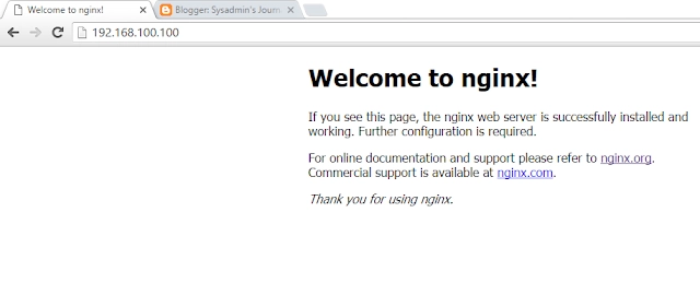  Welcome to Nginx!